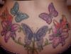butterflies tat on lower back